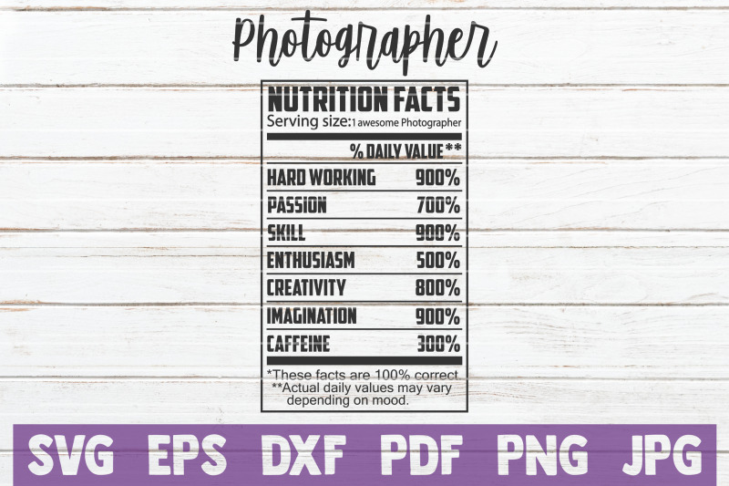 photographer-nutrition-facts-svg-cut-file