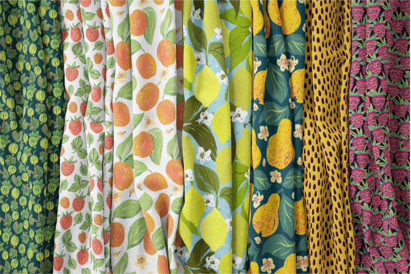 fruit-summer-pattern-collection