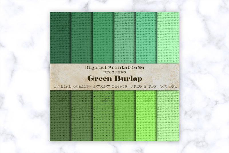 green-burlap-digital-paper-pack-variety-of-shades-mixed-green-patte