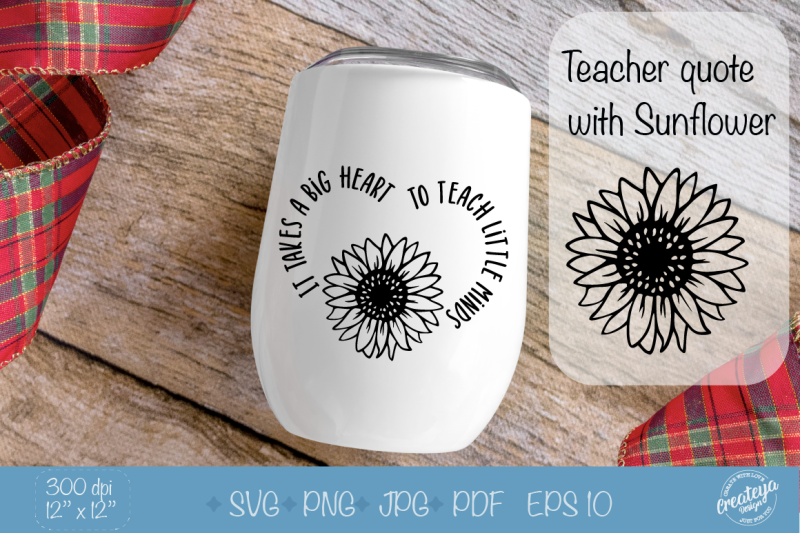 teacher-quotes-svg-with-sunflower-svg-in-the-heart