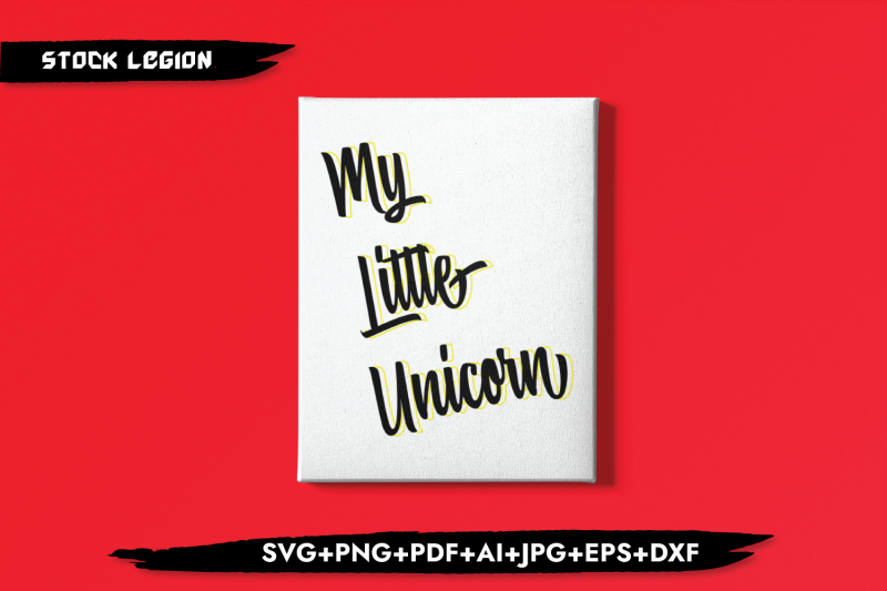 my-little-unicorn-svg