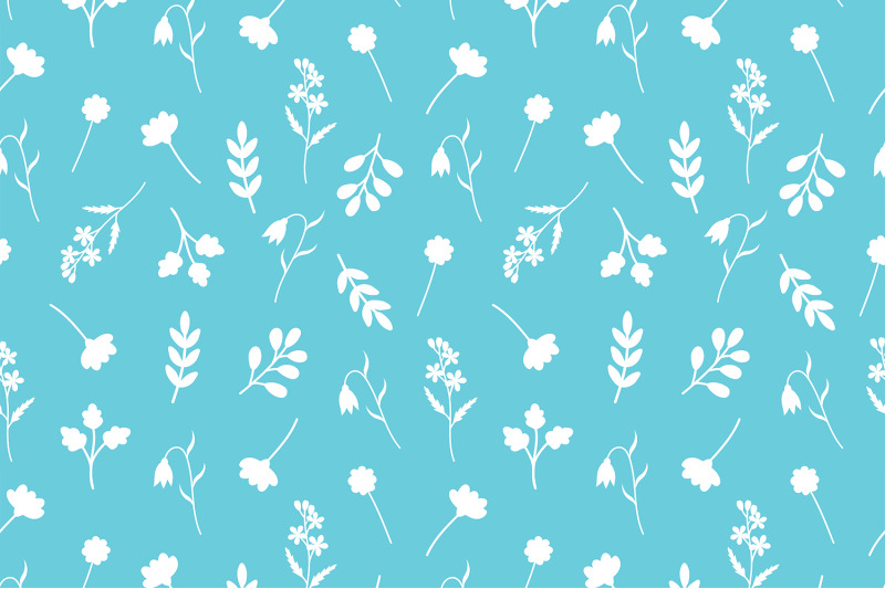 flowers-silhouettes-pattern-white-flowers-plants-pattern