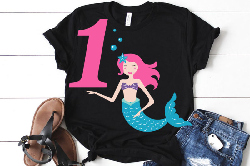 mermaid-svg-birthday-mermaid-svg-1-st-birthday-svg-mermaid-girl