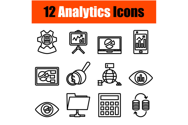 analytics-icon-set