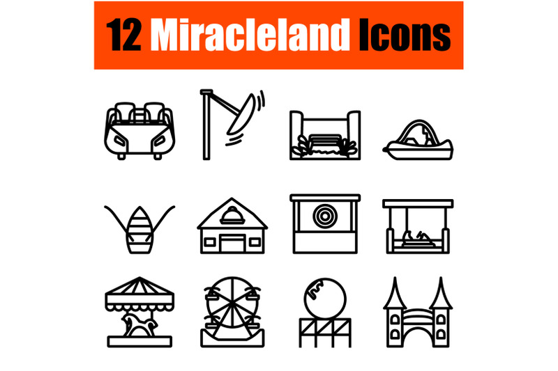 miracleland-icon-set