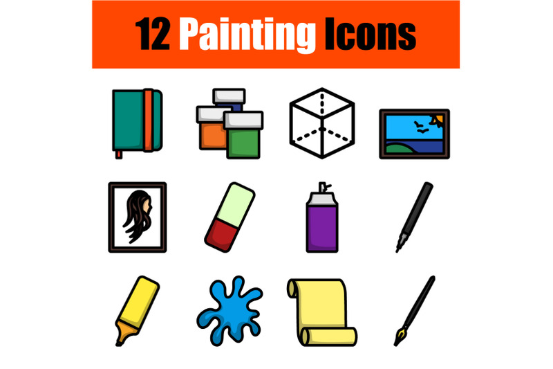 painting-icon-set