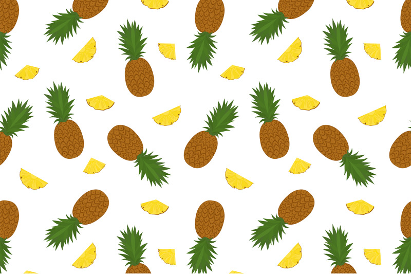 pineapple-pattern-pineapple-digital-paper-pineapple-svg