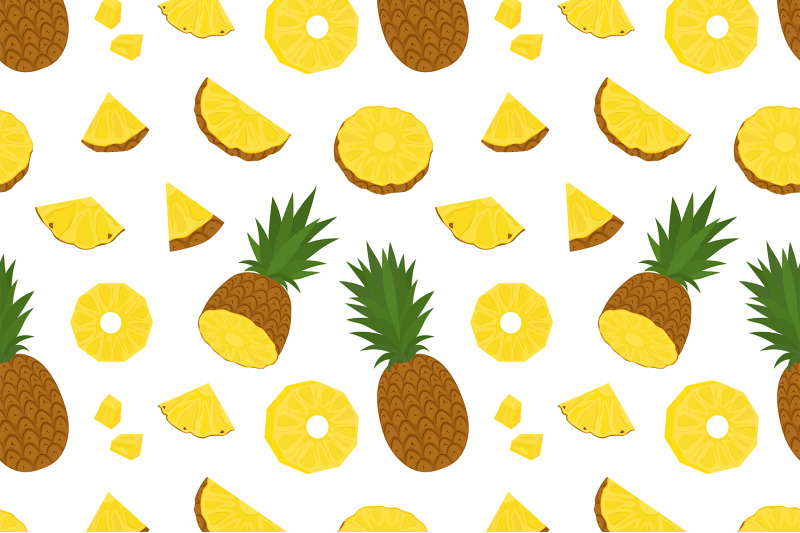 pineapple-pattern-pineapple-digital-paper-pineapple-svg