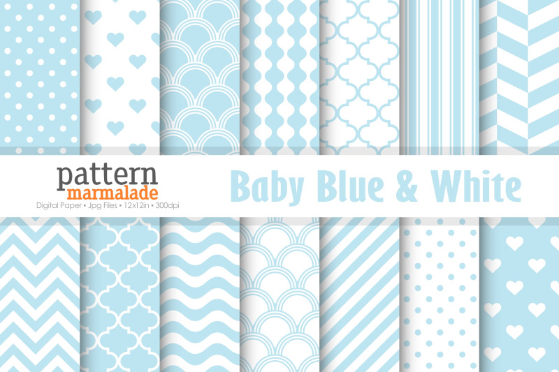 baby-blue-amp-white-digital-paper-t0113