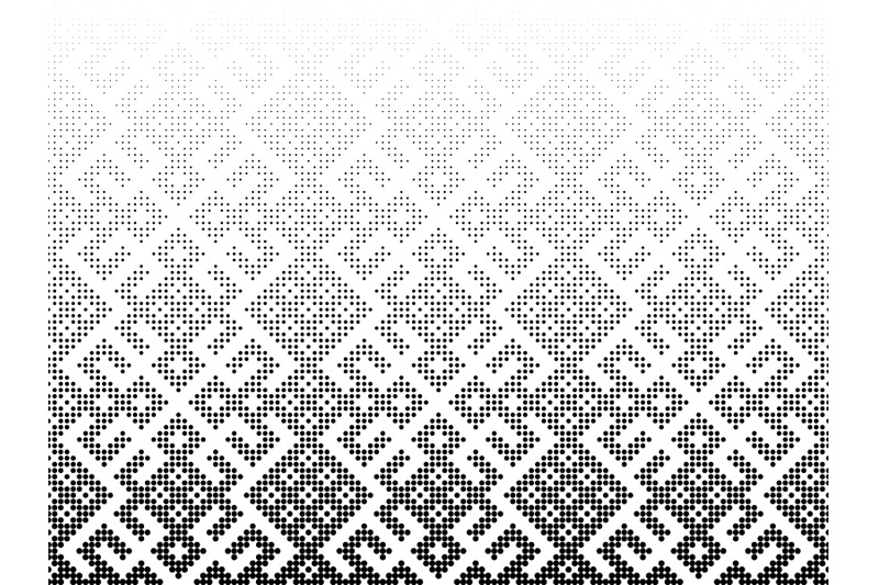 seamless-halftone-vector-background-middle-fade-out-96-figures-in-hei