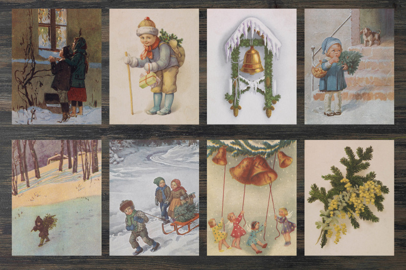 vintage-christmas-bookpages