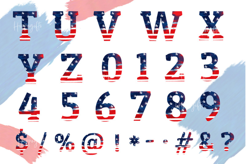 4th-of-july-alphabet-sublimation-png