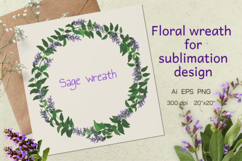 sage-flower-wreath-sublimation