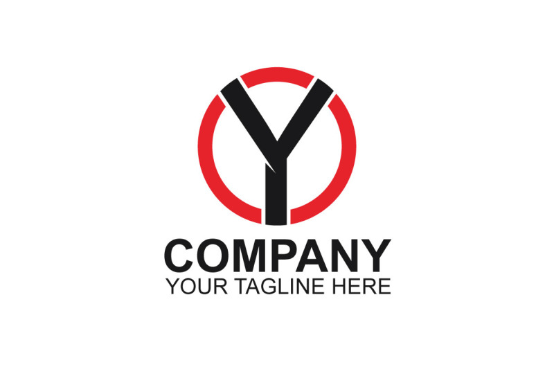 y-letter-logo-template
