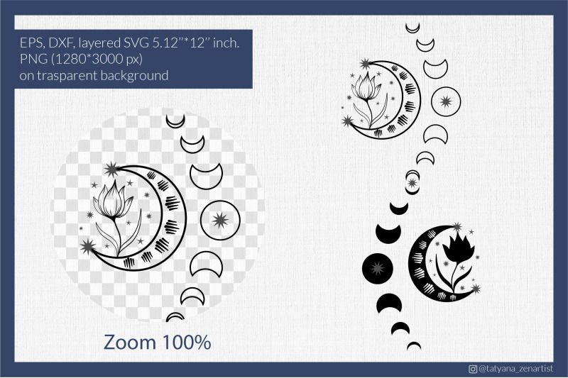 moon-phases-with-flower-svg-yin-yang-with-crescent-moon-svg