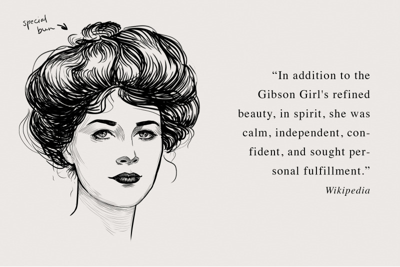 gibson-girl-but-make-it-modern