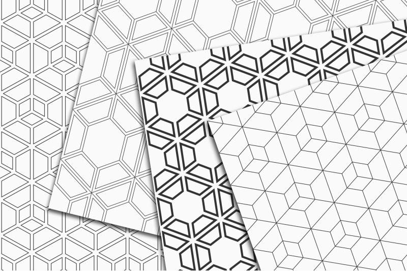 10-seamless-hexagons-patterns