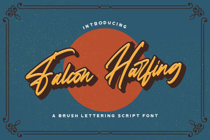 falcon-harfing-bold-script-font