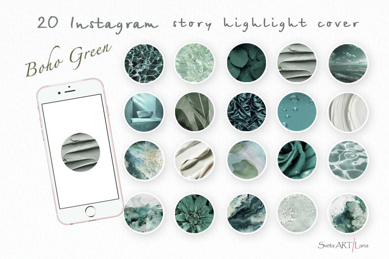 instagram-boho-green-story-highlight-icons