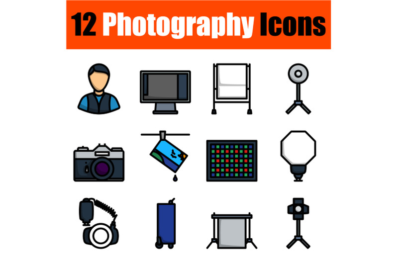 photography-icon-set