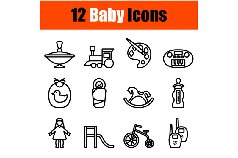 baby-icon-set