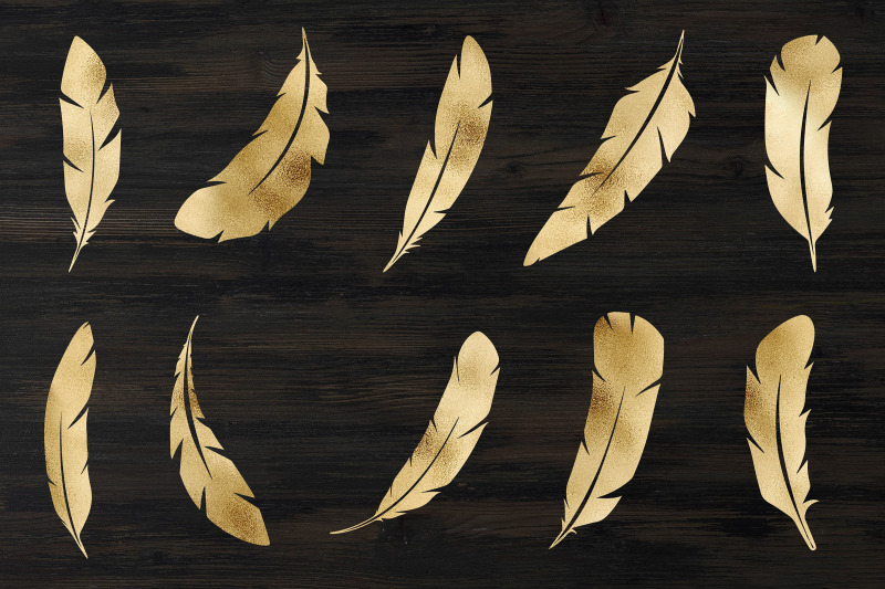 gold-feathers-clipart