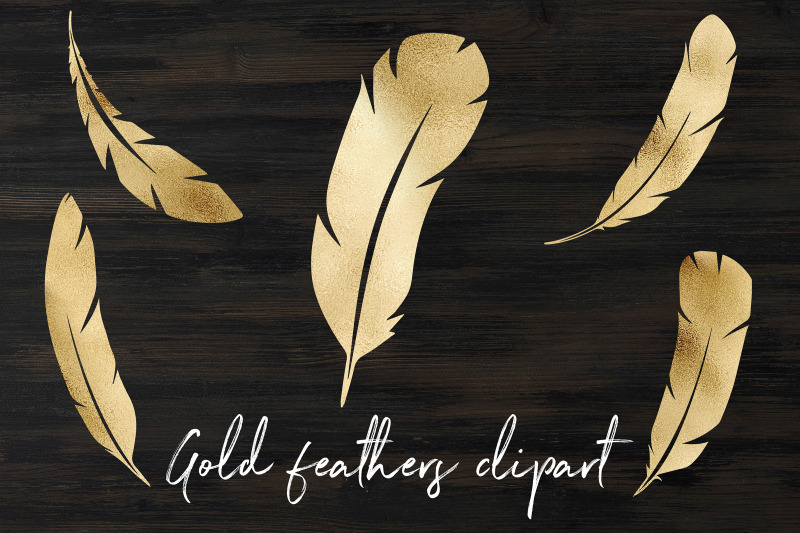 gold-feathers-clipart