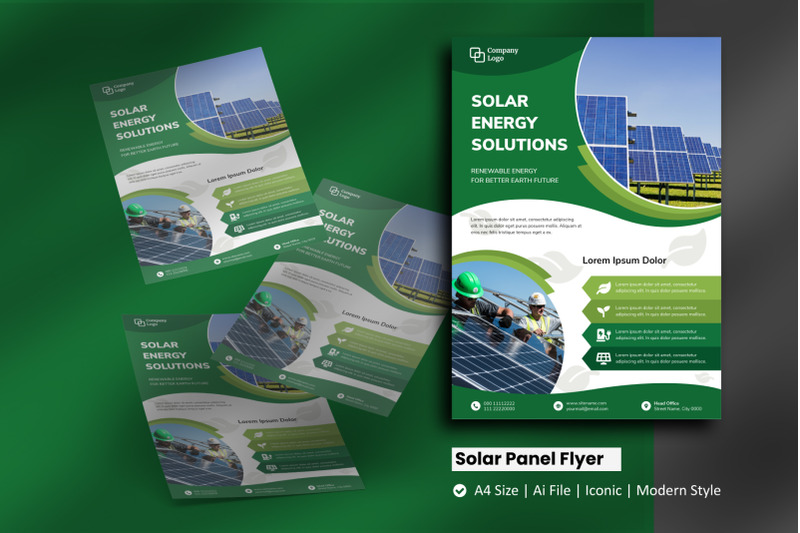 solar-panel-flyer-brochure-template