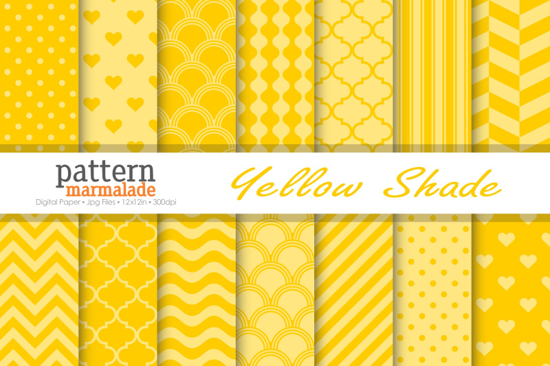 yellow-shade-digital-paper-t0821