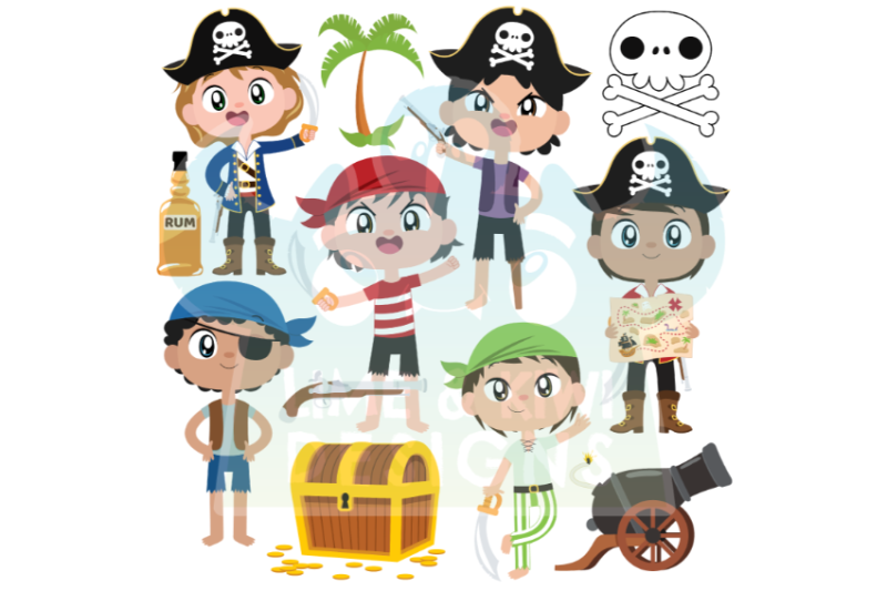 pirates-clipart-lime-and-kiwi-designs