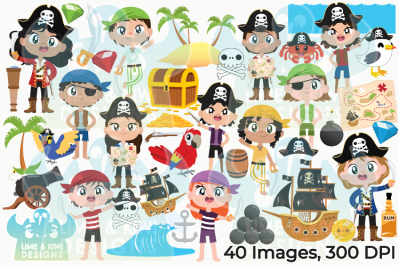 pirates-clipart-lime-and-kiwi-designs