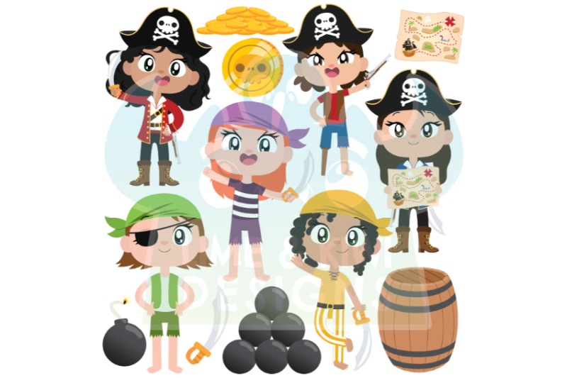 pirates-clipart-lime-and-kiwi-designs