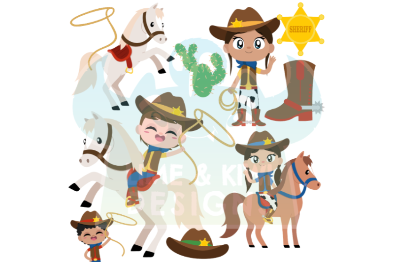 cowboys-and-cowgirls-clipart-lime-and-kiwi-designs