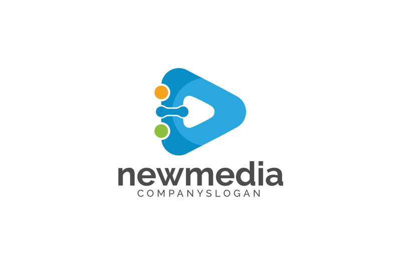 pixel-media-logo-template