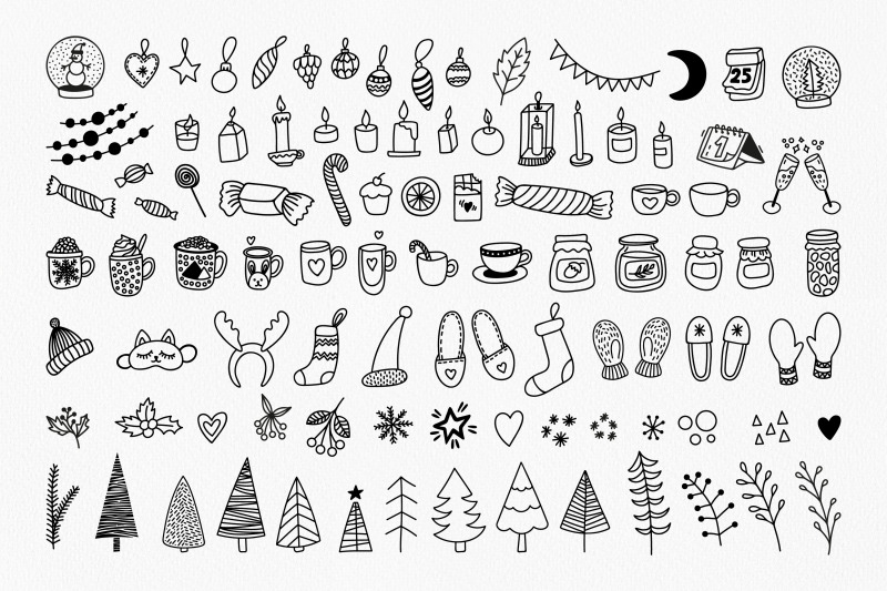 merry-christmas-svg-doodle-bundle