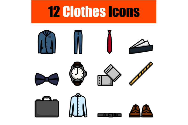 clothes-icon-set