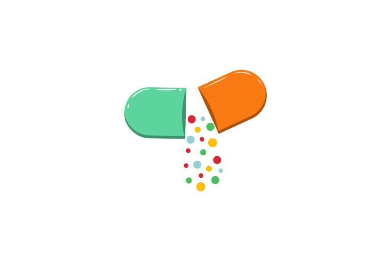 medical-icon-with-capsule-pharmacy
