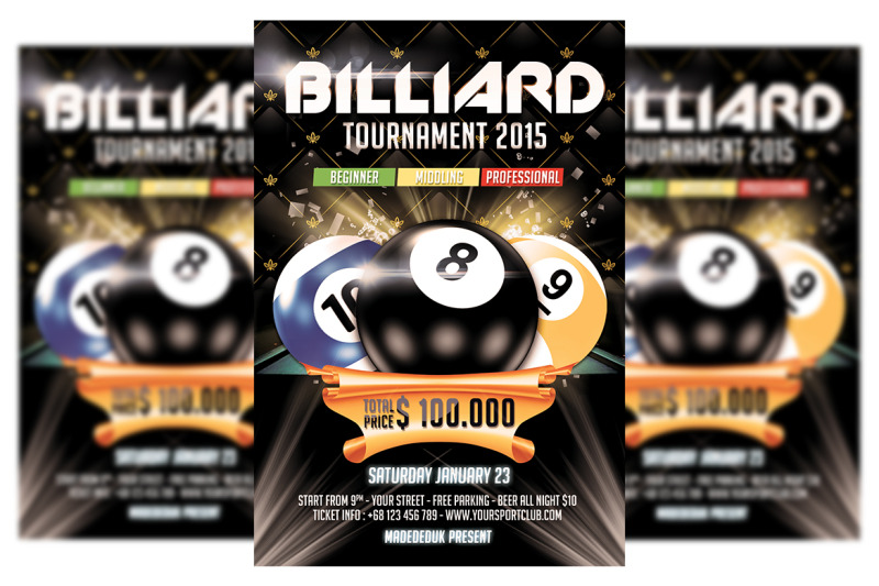 billiard-flyer-template