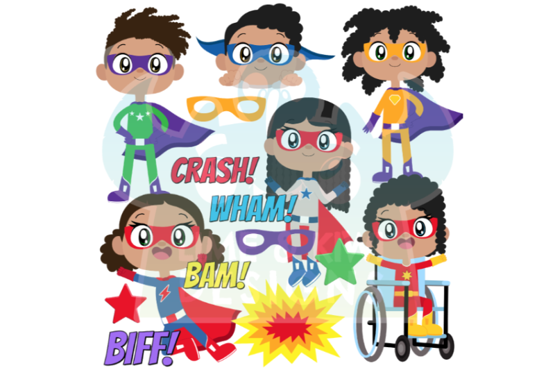 superheroes-clipart-lime-and-kiwi-designs