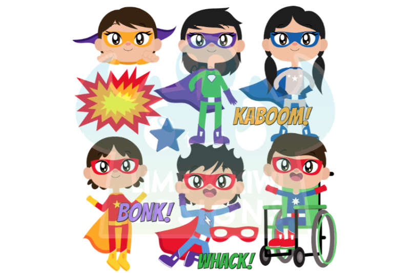 superheroes-clipart-lime-and-kiwi-designs