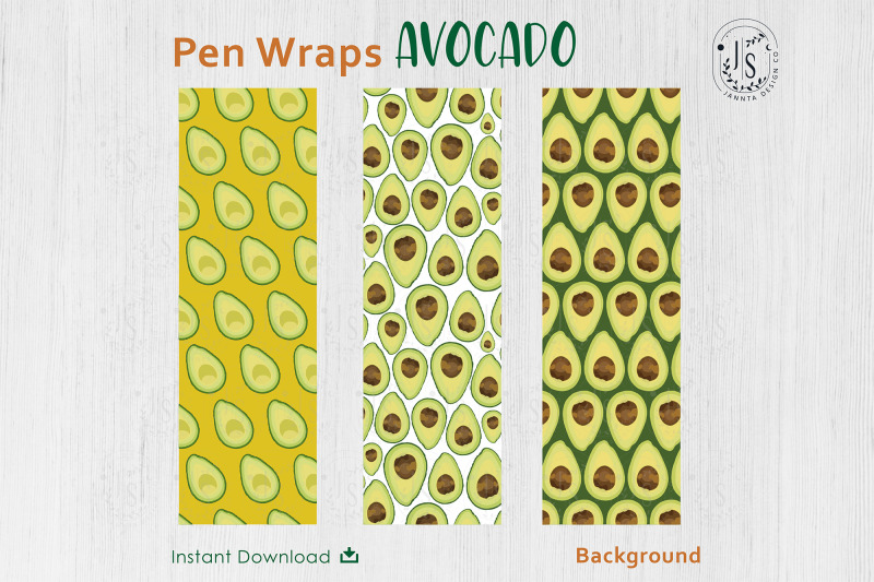avocado-fruit-pen-wraps-png-file-set