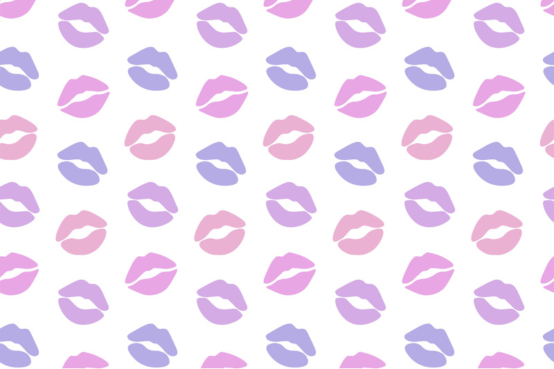 lips-pattern-lips-silhouettes-lips-colorful-lips-svg