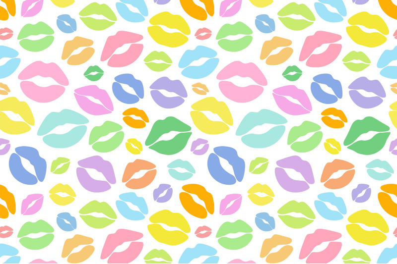 lips-pattern-lips-silhouettes-lips-colorful-lips-svg