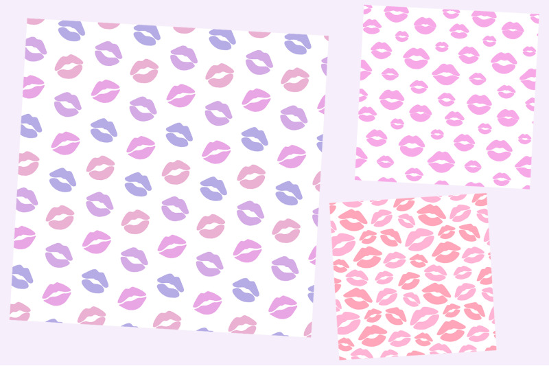 lips-pattern-lips-silhouettes-lips-colorful-lips-svg