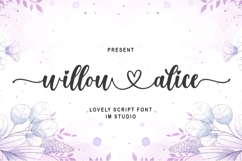 willow-alice-a-lovely-font