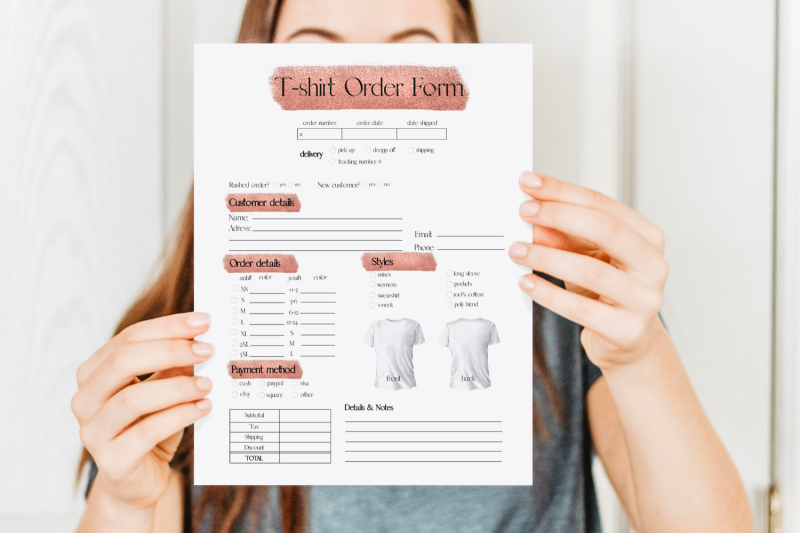 orange-t-shirt-order-form-template