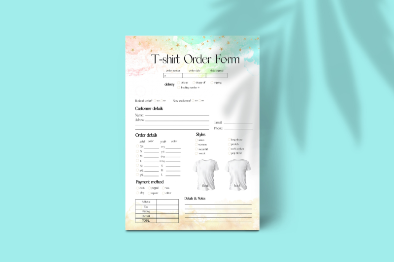 colorful-t-shirt-order-form-template