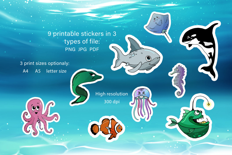 underwater-life-printable-sticker-pack-stickers-for-kids