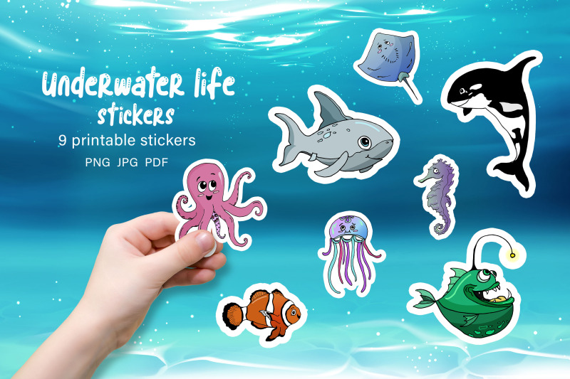 underwater-life-printable-sticker-pack-stickers-for-kids