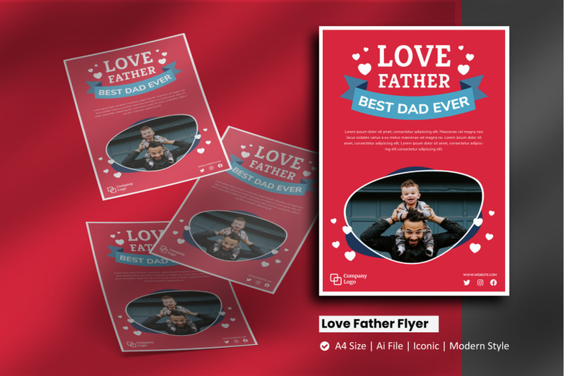 love-father-flyer